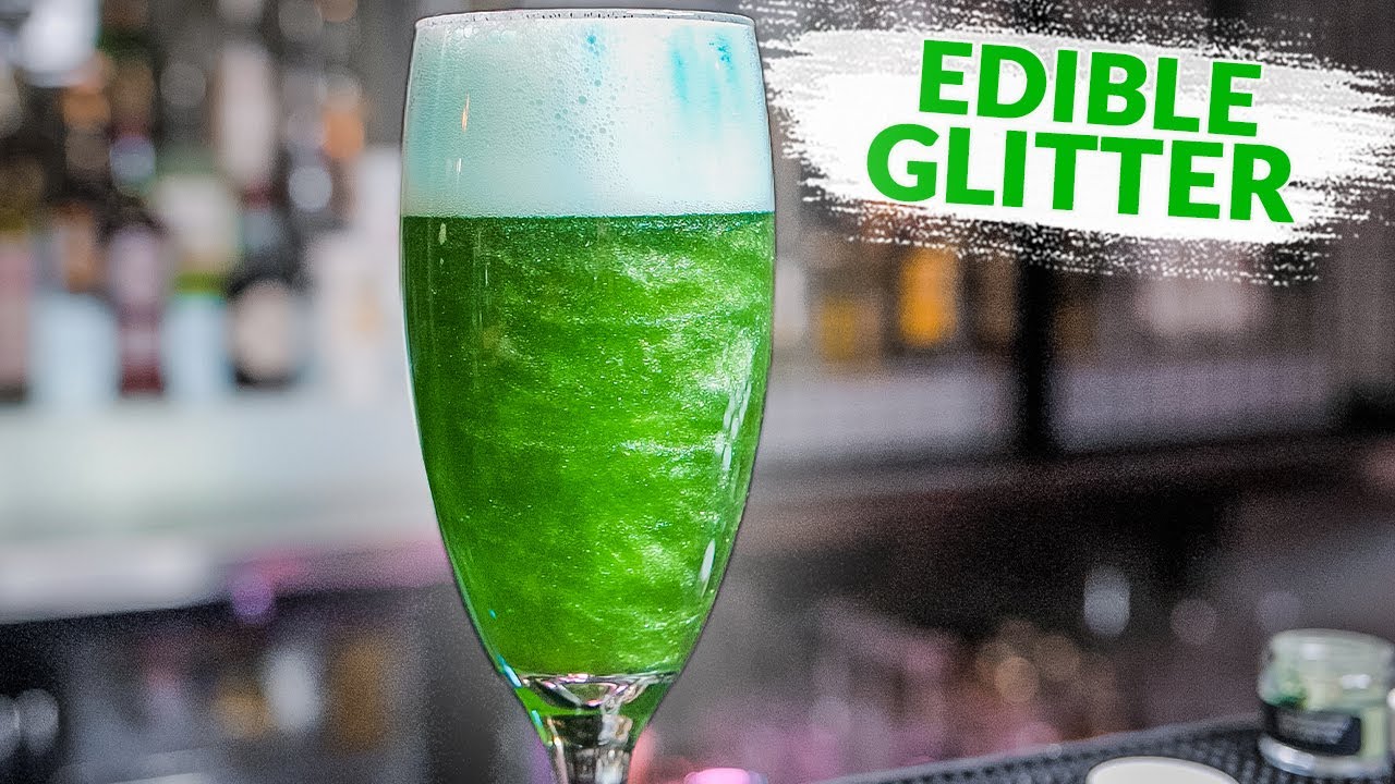 edible glitter for drinks